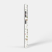 かわいい森の動物柄 SAMSUNG GALAXYケース (右側面)