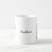 かわいい森の動物、クマとバニーがかわいい姿 コーヒーマグカップ (中央)