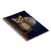 かわいい森の鳥のアート ノートブック (右側)