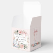 かわいい森林動物は鹿の森の赤ちゃんシャワーを負担 フェイバーボックス (オープン)