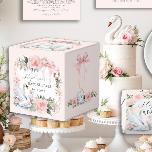 かわいい森林動物は鹿の森の赤ちゃんシャワーを負担 フェイバーボックス