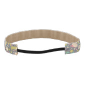 かわいい森林動物パターン アスレチックヘッドバンド (裏面)