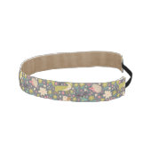 かわいい森林動物パターン アスレチックヘッドバンド (右)