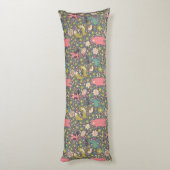 かわいい森林動物パターン ボディピロー (裏面 (縦))