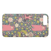 かわいい森林動物パターン Case-Mate iPhoneケース (裏面(横))