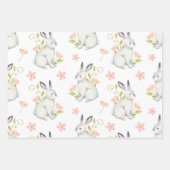 かわいい森林動物 ラッピングペーパーシート (正面3)