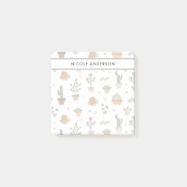 かわいい植物と多肉植物 ポストイット