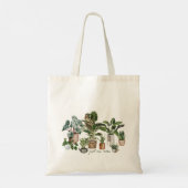 かわいい植物の恋人の植物唯一の1つ以上の植物 トートバッグ (裏面)