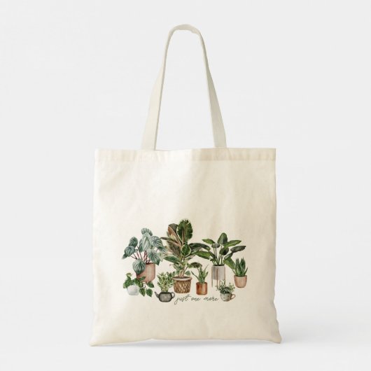かわいい植物の恋人の植物唯一の1つ以上の植物 トートバッグ (裏面)