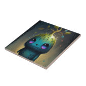 かわいい植物モンスターアートファンタジータイル タイル (側面)