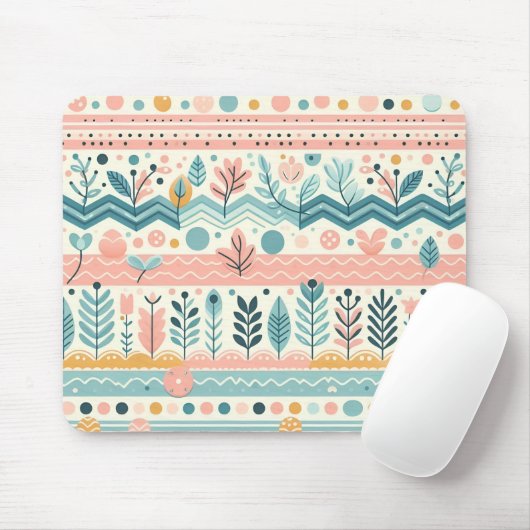 かわいい植物机 マウスパッド (マウス)