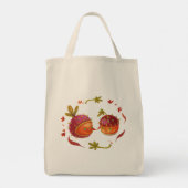 かわいい植物 トートバッグ (裏面)