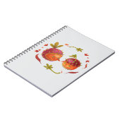 かわいい植物 ノートブック (左側)