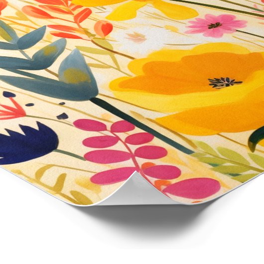 かわいい植物 ポスター (角)