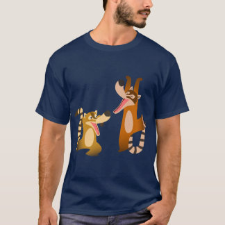かわいい楽しい漫画コアマンドスTシャツ Tシャツ