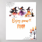 かわいい楽しむフードウィッチ衣装パーティー ポスター (正面)