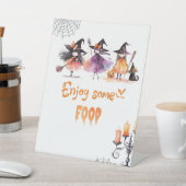 かわいい楽しむフードウィッチ衣装パーティー 台座サイン (インサイチュ)