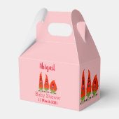 かわいい歌う唐辛子の漫画イラストレーション フェイバーボックス (裏面サイド)