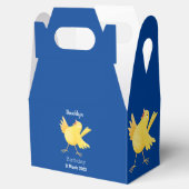 かわいい歌の黄色いカナリアの鳥の漫画 フェイバーボックス (オープン)