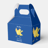 かわいい歌の黄色いカナリアの鳥の漫画 フェイバーボックス (正面サイド)