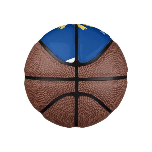 かわいい歌の黄色いカナリアの鳥の漫画 ミニバスケットボール (右)