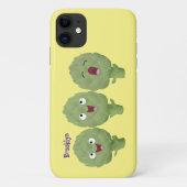 かわいい歌アーティチョーク野菜アニメ Case-Mate iPhoneケース (裏面)