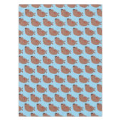 かわいい歌カピバラukulele漫画イラストレーション テーブルクロス (正面)