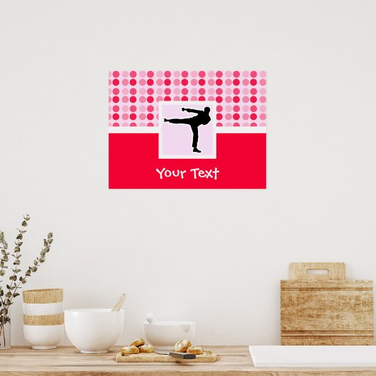 かわいい武術アーツ ポスター (キッチン)