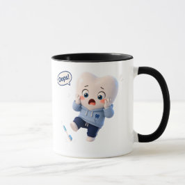 かわいい歯のキャラクターがお茶目なマグカップ マグカップ