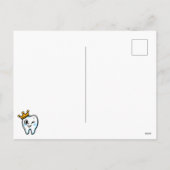 かわいい歯のキングキャラクター シーズンポストカード (裏面)