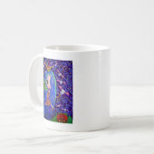 かわいい歯の妖精の人形 羽根付き歯 マグカップ (正面左)