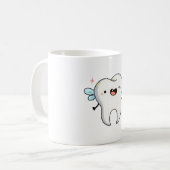 かわいい歯の妖精 コーヒーマグカップ (正面左)