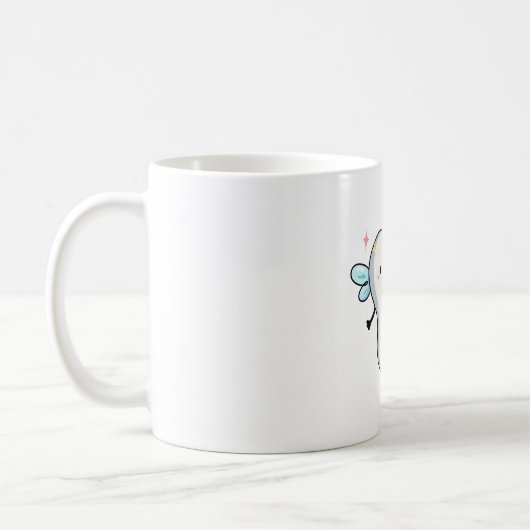 かわいい歯の妖精 コーヒーマグカップ (左)