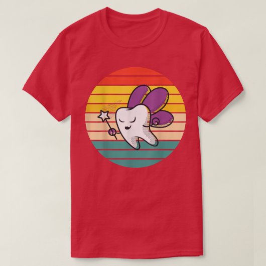 かわいい歯の妖精 Tシャツ (デザイン正面)