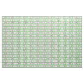 かわいい歯の歯妖精の歯医者の歯科の緑 ファブリック (ヤード)