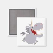 かわいい歯の漫画ユニコーン磁石 マグネット (正面/裏面)