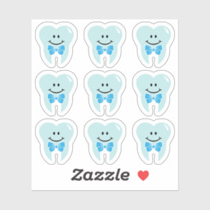 かわいい歯の脱硝シール シール