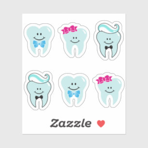 かわいい歯の脱硝シール シール