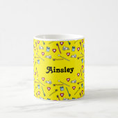 かわいい歯パーソナライズされた歯 コーヒーマグカップ (中央)