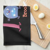 かわいい歯ブラシ歯磨き歯磨き用フロス漫画 キッチンタオル (四つ折り)