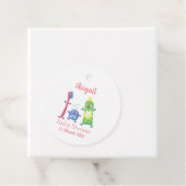 かわいい歯ブラシ歯磨き歯磨き用フロス漫画 フェイバータグ (インサイチュ)