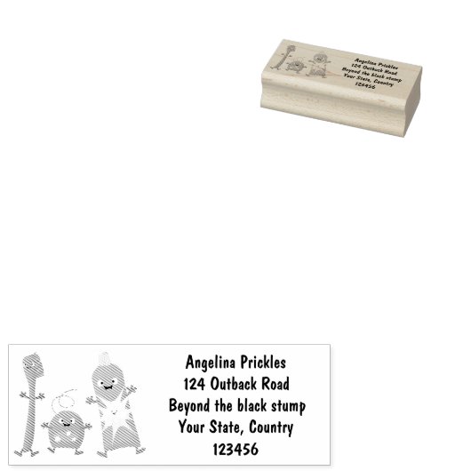 かわいい歯ブラシ歯磨き歯磨き用フロス漫画 ラバースタンプ (押印)