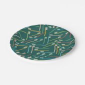 かわいい歯医者の紙プレート ペーパープレート (アングル)