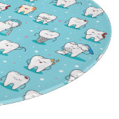 かわいい歯科パターン カッティングボード (角)