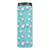 かわいい歯科パターン タンブラー (裏面)