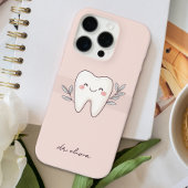 かわいい歯科ピンクのオリジナルケース Case-Mate iPhoneケース