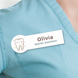 かわいい歯科医院スタッフ 名札