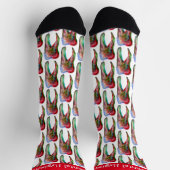 かわいい歯科衛生士の歯靴下 ソックス (上部)