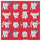 かわいい歯 ファブリック (クローズアップ)