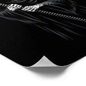 かわいい死神の墓不気味キャンディ掘りモンスター ポスター (角)